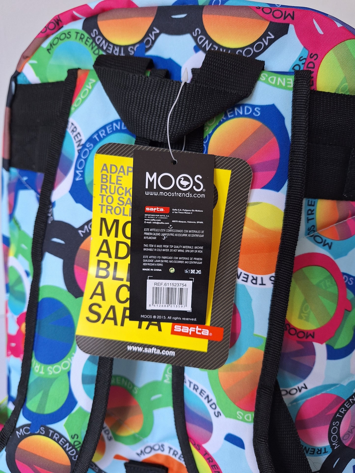 Moos Trends Sunglasses Print Adaptable Backpack
