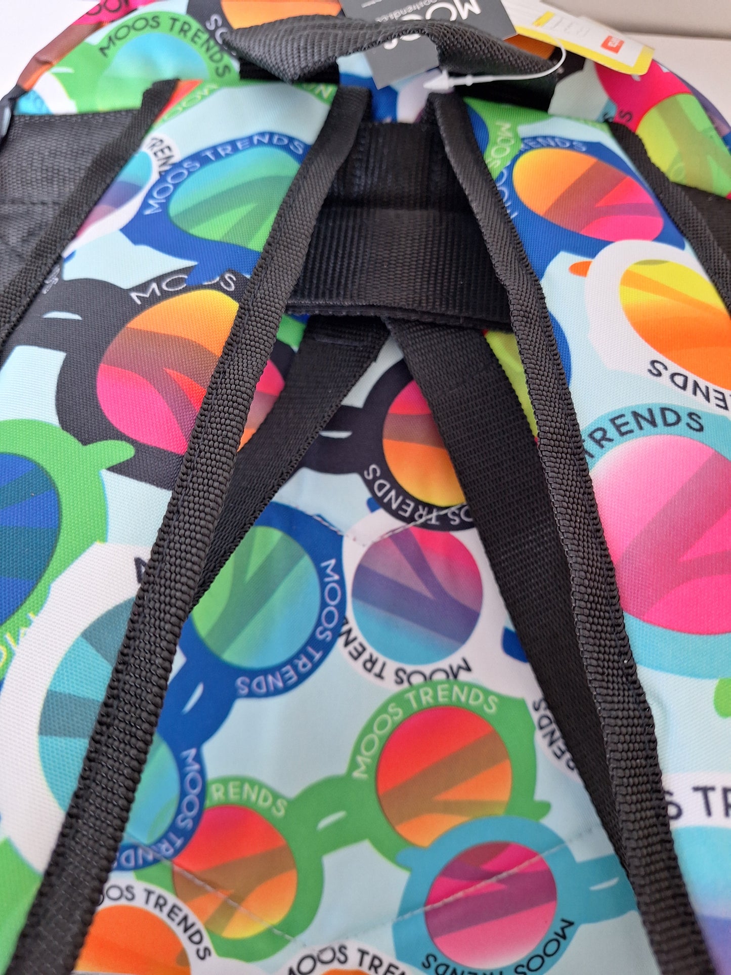 Moos Trends Sunglasses Print Adaptable Backpack -Straps
