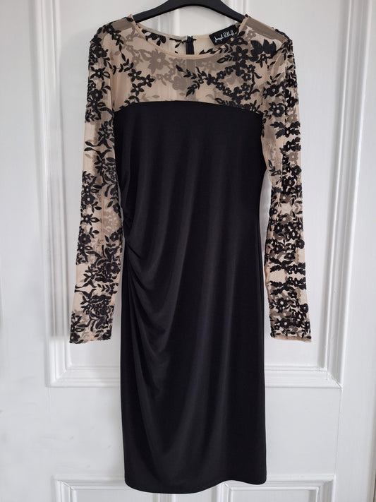 Joseph Ribkoff Elegant Silky Smooth Dress UK 12 - Front