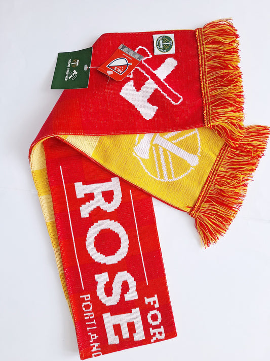 Portland Timbers Rose City MLS Ruffneck Scarf "Play Hard Play Fair" 2018 - Front