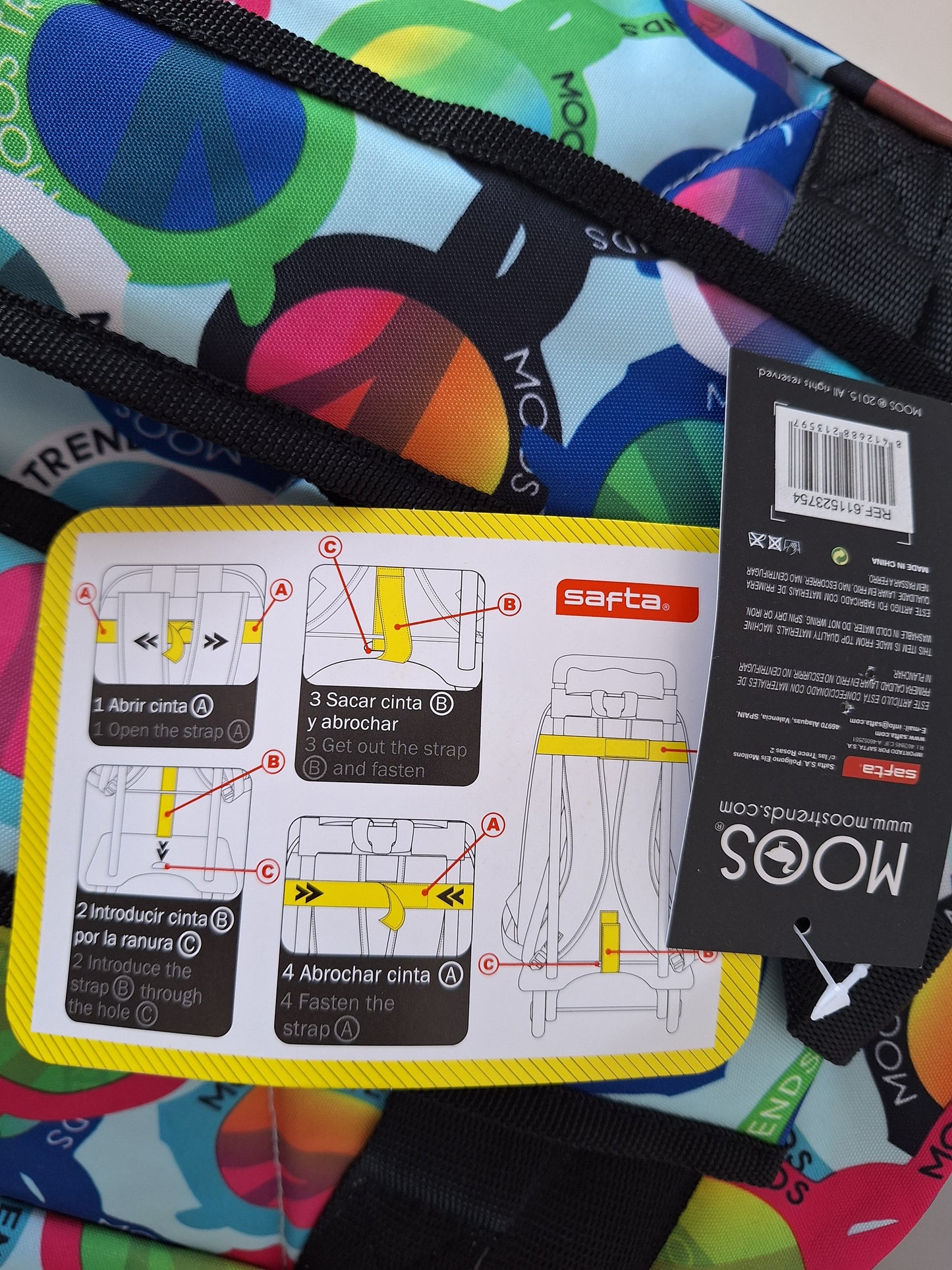 Moos Trends Sunglasses Print Adaptable Backpack